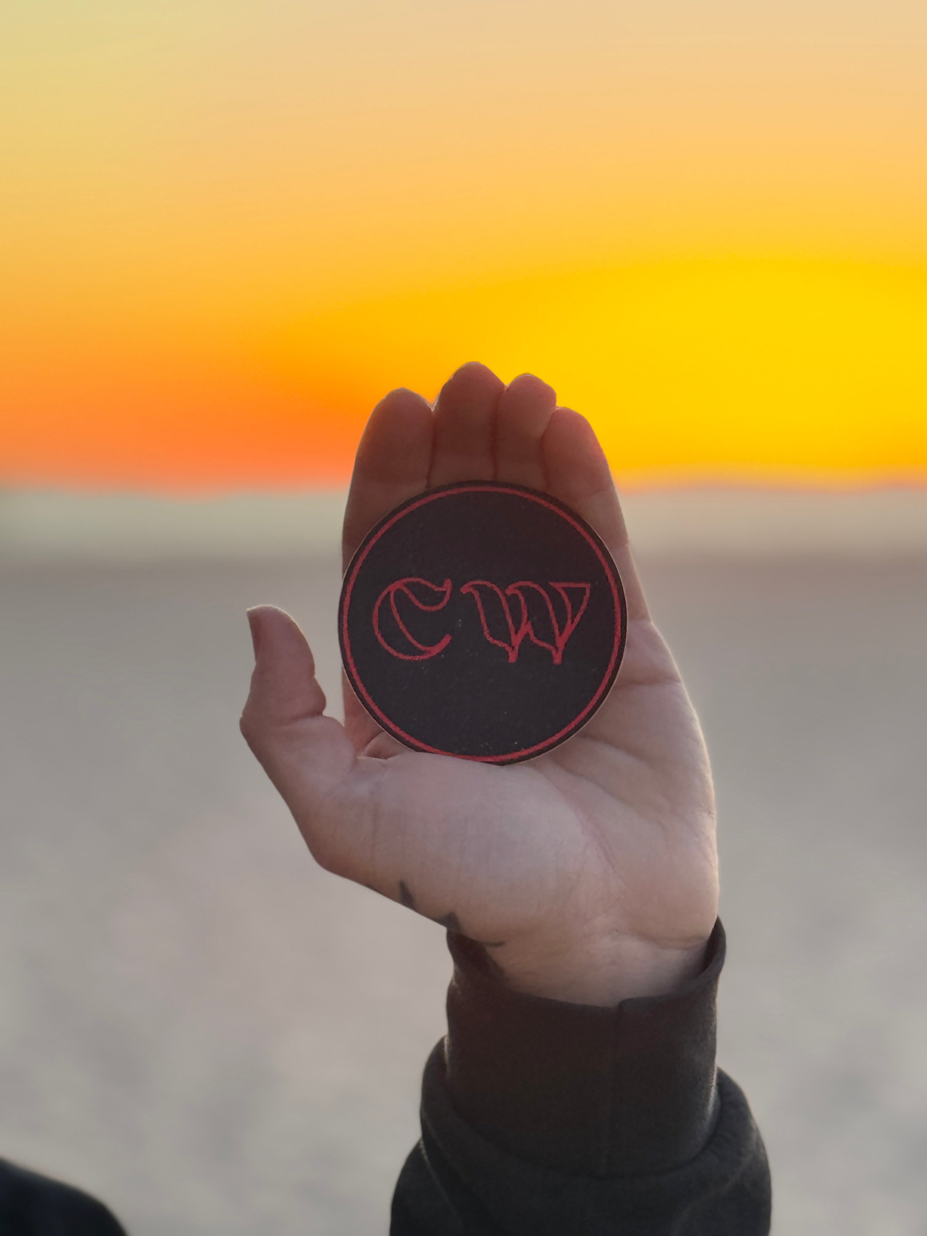 CW Logo Sticker