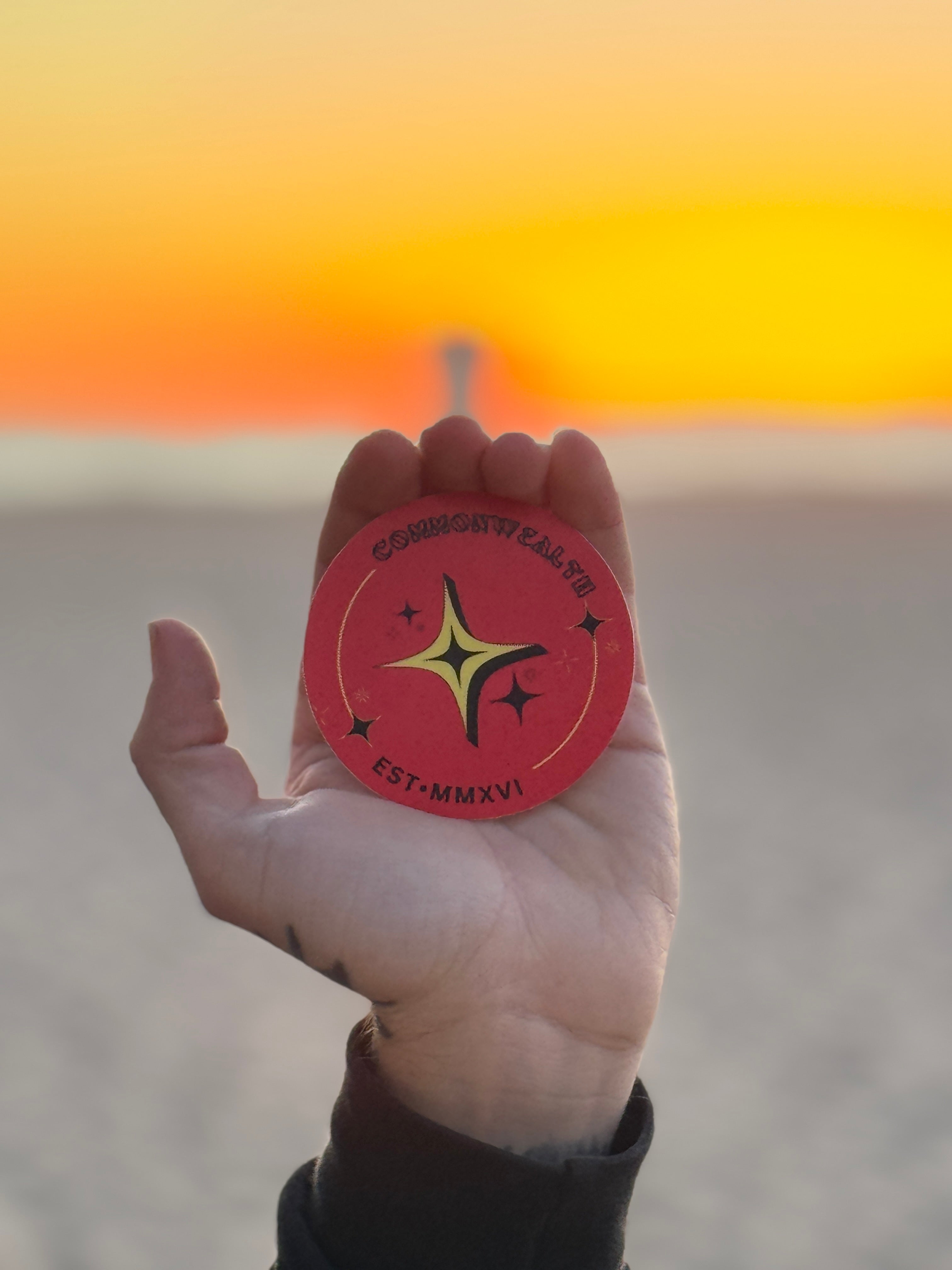 Red Star Sticker